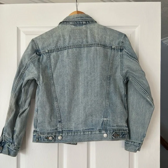 Levi's Ex-Boyfriend Trucker Jacket in Dream of Life wash, size XS - Picture 3 of 3